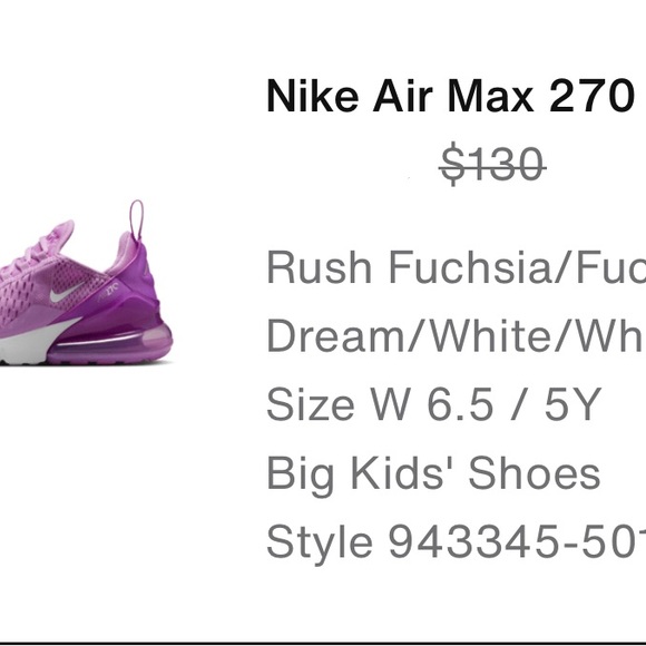 Nike Airmax 270 - Picture 8 of 8